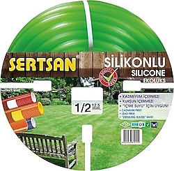 Sertsan 350-14101 Ekolüks 1/2" 15 m Silikon Bahçe Hortumu