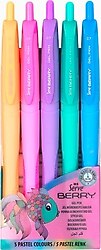 Serve Berry 0.7 mm Pastel 5 Renk Jel Kalem