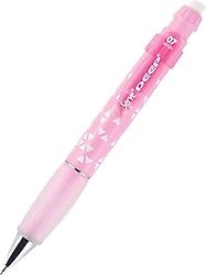 Serve Deep Üçgen Baskılı Şeker Pembe 0.7 mm Uçlu Kalem