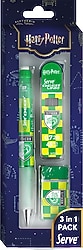 Serve Deep Harry Potter Slytherin Damalı 0.7 mm 3'lü Versatil Uçlu Kalem Seti