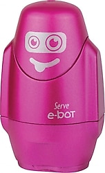 Serve E-Bot Metalik Pembe Silgili Kalemtıraş