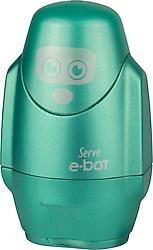 Serve E-Bot Metalik Yeşil Silgili Kalemtıraş