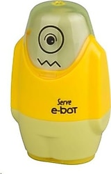 Serve E-Bot Sarı Silgili Kalemtıraş