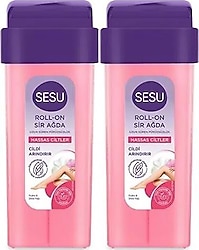 Sesu Pudralı Hassas Ciltler için 100 ml 2 Adet Roll-On Sir Ağda