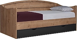 Setay Mobilya Soft Ceviz-Antrasit 90x200 cm Çekmeceli Karyola