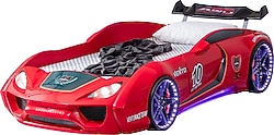 Setay Mobilya Vento Cooper Rüzgarlıklı Ledli 90x190 cm Arabalı Yatak