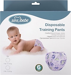 Sevi Bebe 6'lı Kullan At Alıştırma Külodu