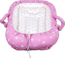 Sevi Bebe Art-274 Anne Yanı Bebek Yatağı Pembe Yıldız