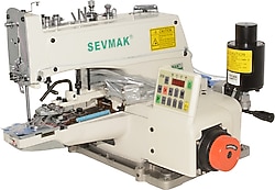 Sevmak SK-1377D Kafadan Motorlu Düğme Makinesi