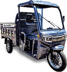 SFM Express Max 1500 W 3 Tekerlekli Kabinli Elektrikli Motosiklet