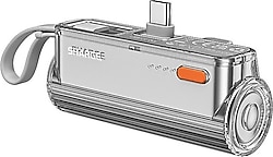 Sharge Flow Mini Gümüş 5000 Hızlı Şarj Powerbank