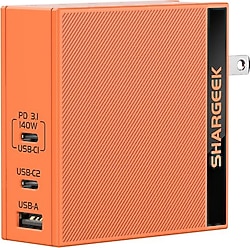 Sharge S140 140 W Turuncu Hızlı Şarj Adaptörü