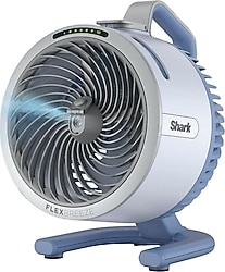 Shark Flexbreeze HydroGo Buharlı Şarjlı Buz Mavisi Masaüstü Vantilatör