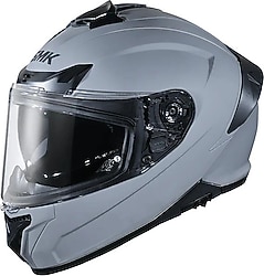 SMK Typhoon Solid Mat Gri Full Face Kask