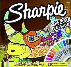Sharpie Fine Gergedan 20'li Permanent Marker Kalem Seti