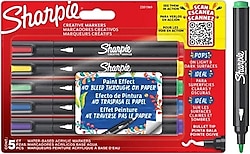 Sharpie Creative Yuvarlak Uçlu 5'li Akrilik Marker Kalem Seti