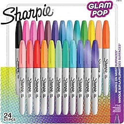 Sharpie Fine Glam Pop 24'lü Permanent Marker Kalem