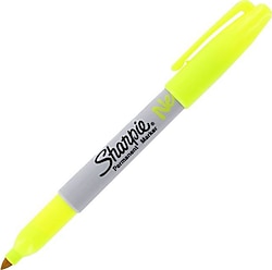 Sharpie Fine Neon Sarı Permanent Marker Kalem