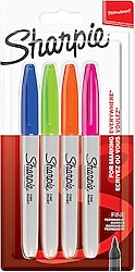 Sharpie Fine Canlı 4'lü Permanent Marker Kalem Seti