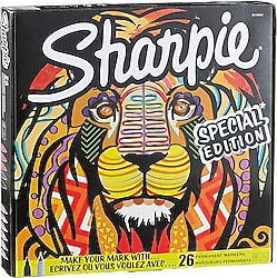 Sharpie Fine Aslan 26'lı Permanent Marker Kalem Seti