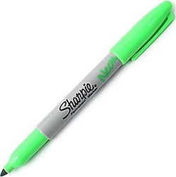 Sharpie Fine Neon Permanent Marker Kalem