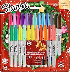 Sharpie Fine Yılbaşı 24'lü Permanent Marker Kalem Seti