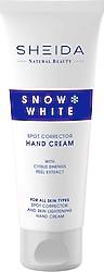 Sheida Snow White Leke Açıcı ve Cilt Tonlayıcı 75 ml El Bakım Kremi