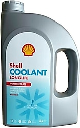 Shell Coolant Longlife Concentrate 3 lt Kırmızı Antifriz