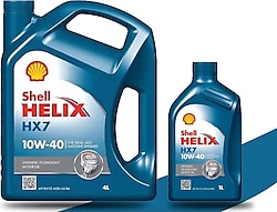 Shell Helix HX7 10W-40 4+1 lt Motor Yağı