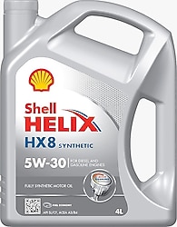 Shell Helix HX8 Synthetic 5W-30 4 lt Motor Yağı - 2024
