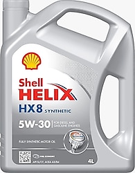 Shell Helix HX8 Synthetic 5W-30 4 lt Motor Yağı