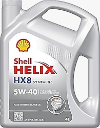 Shell Helix HX8 Synthetic 5W-40 4 lt Motor Yağı - 2024