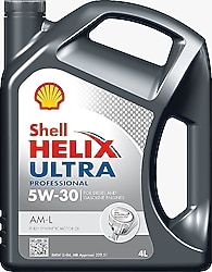 Shell Helix Ultra Pro AM-L 5W-30 5 lt Motor Yağı - 2025