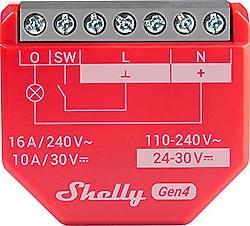 Shelly 1PM Gen4 Enerji Ölçer Akıllı Röle