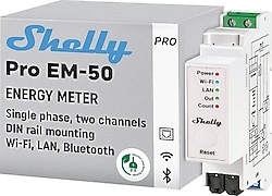 Shelly Pro 3EM 120A 3 Faz Enerji Ölçer Akıllı Röle