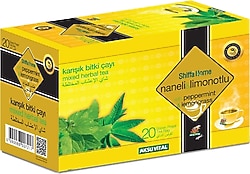 Shiffa Home 20'li Nane & Limon Otlu Çay