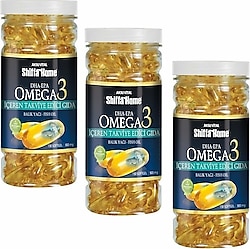 Shiffa Home Omega 3 Balık Yağı 500 mg 150 Kapsül 3 Adet