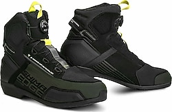 Shima Edge Vented Siyah-Yeşil Yazlık Erkek Motosiklet Ayakkabısı