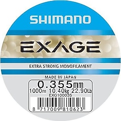 Shimano Exage 1000 m 0.355 mm 10.4 kg Monofilament Misina