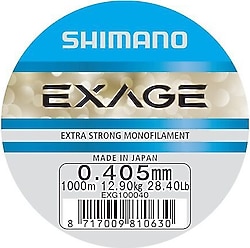 Shimano Exage 1000 m 0.405 mm 12.9 kg Monofilament Misina