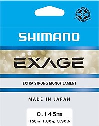 Shimano Exage 150 m 0.145 mm 1.8 kg Monofilament Misina