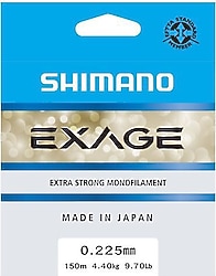 Shimano Exage 150 m 0.225 mm 4.4 kg Monofilament Misina