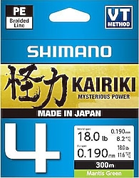 Shimano Kairiki 4 300 m 0.19 mm 11.6 kg İp Misina
