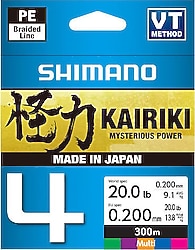Shimano Kairiki 4 300 m 0.20 mm 13.8 kg İp Misina