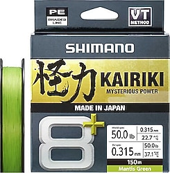 Shimano Kairiki 8+ 150 m 0.315 mm 39.9 kg İp Misina
