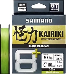 Shimano Kairiki 8+ 300 m 0.10 mm 6.5 kg İp Misina