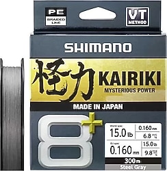 Shimano Kairiki 8+ 300 m 0.06 mm 5.4 kg İp Misina Fiyatları