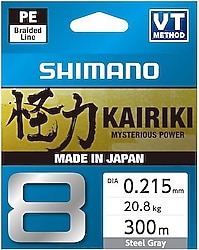 Shimano Kairiki 8 300 m 0.215 mm 20.8 kg İp Misina