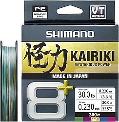 Shimano Kairiki 8+ 300 m 0.23 mm 26.3 kg İp Misina