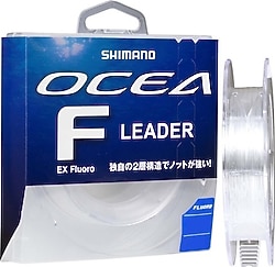 Shimano Ocea Ex Fluoro Leader 50 m 0.98 mm 45.36 kg Fluorocarbon Misina